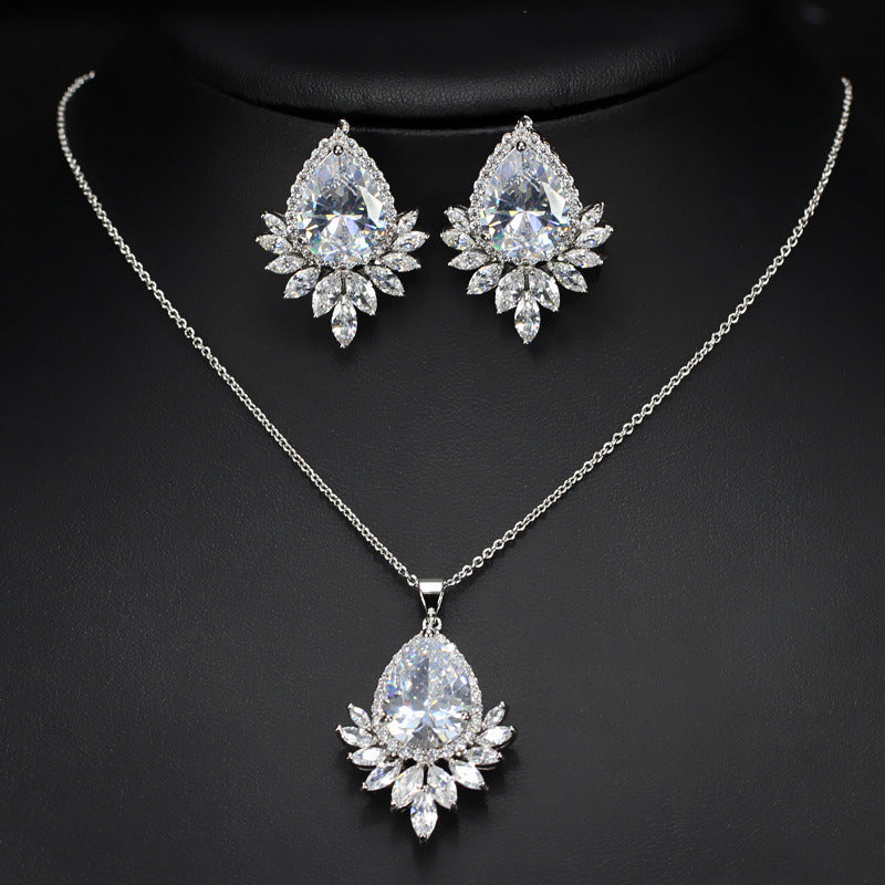 AAA jewelry chain, bridal banquet, dinner Jewelry Set Lustraward
