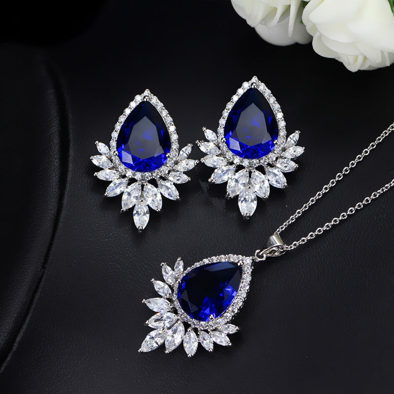 AAA jewelry chain, bridal banquet, dinner Jewelry Set Lustraward