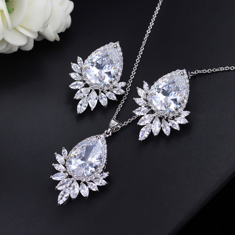 AAA jewelry chain, bridal banquet, dinner Jewelry Set Lustraward