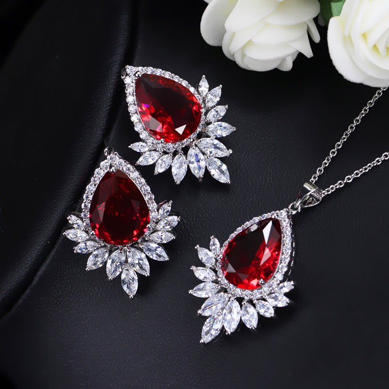 AAA jewelry chain, bridal banquet, dinner Jewelry Set Lustraward