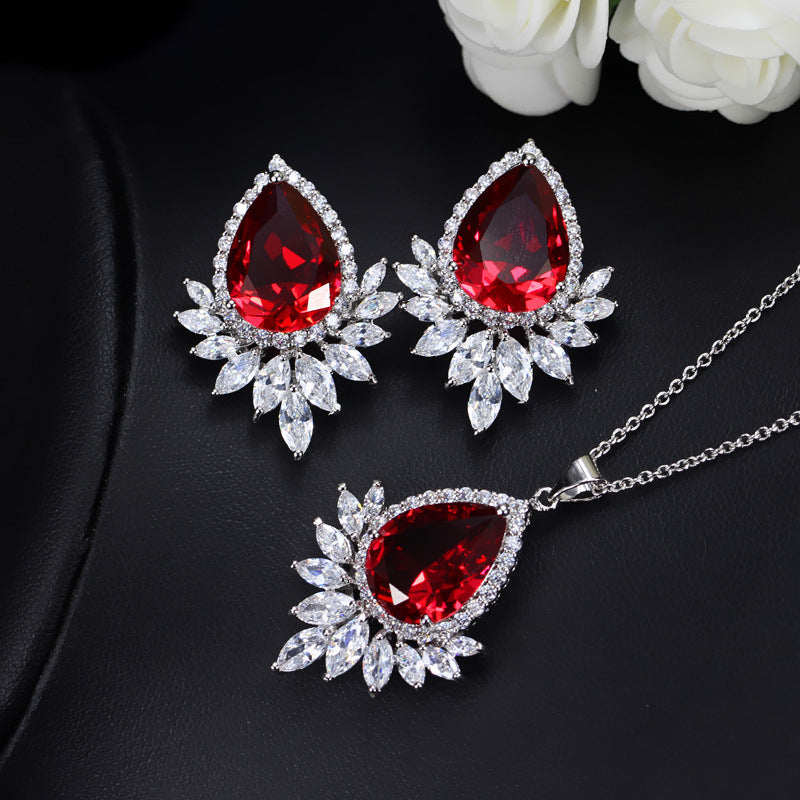 AAA jewelry chain, bridal banquet, dinner Jewelry Set Lustraward