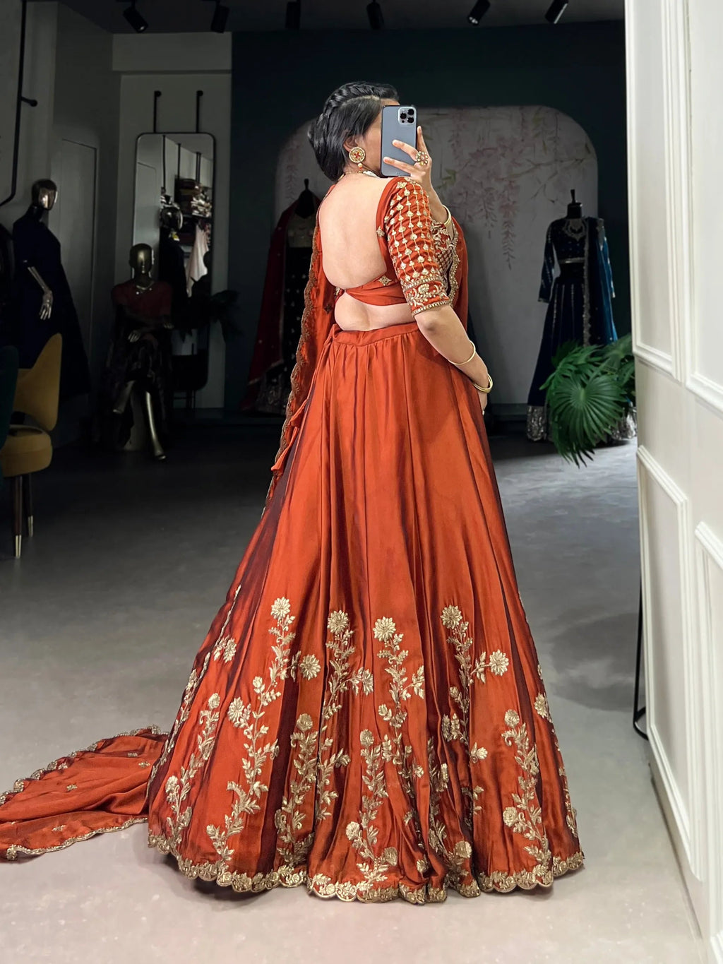 Rangoli Silk Lehenga Choli Lustraward