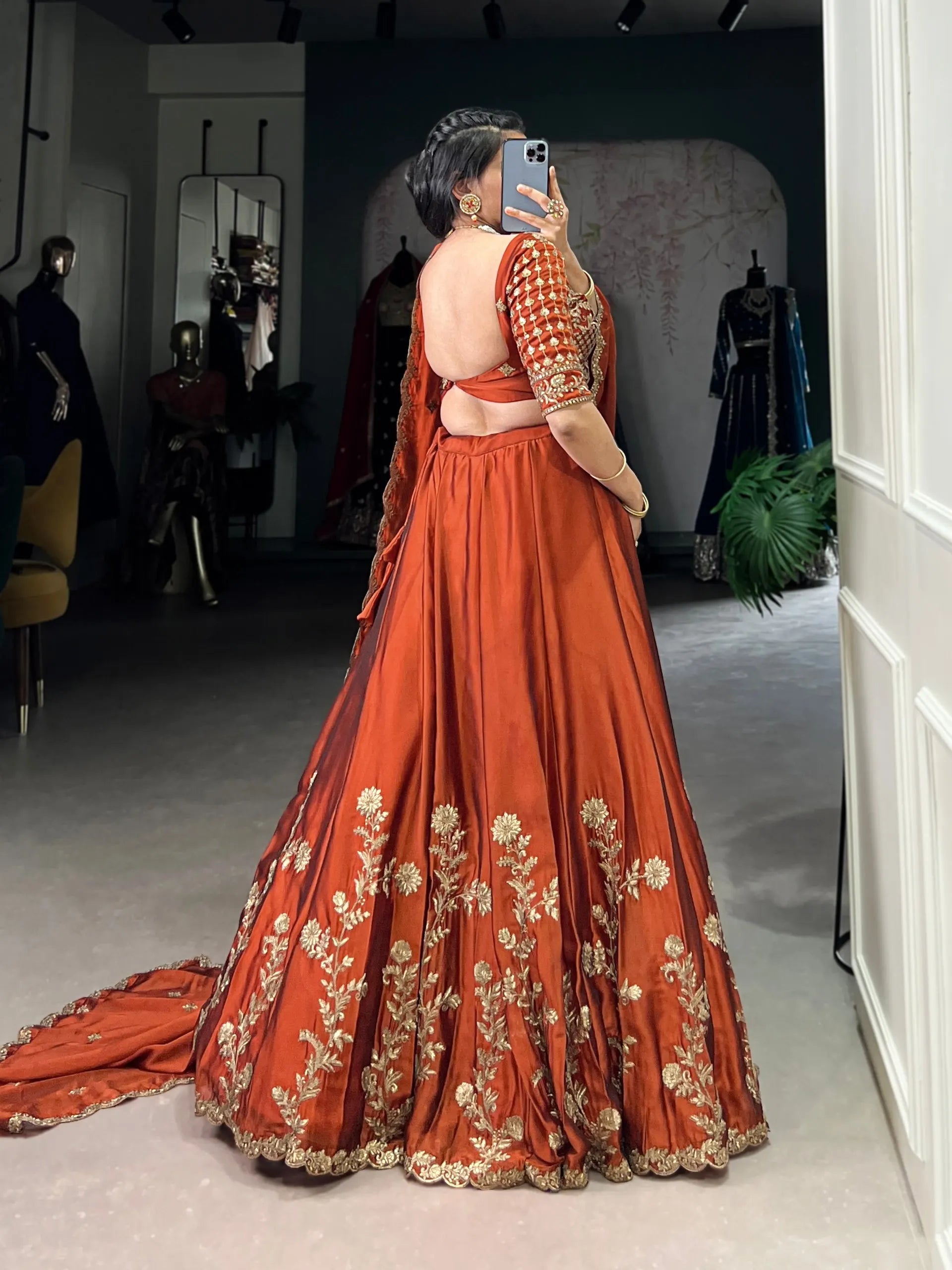 Rangoli Silk Lehenga Choli Lustraward