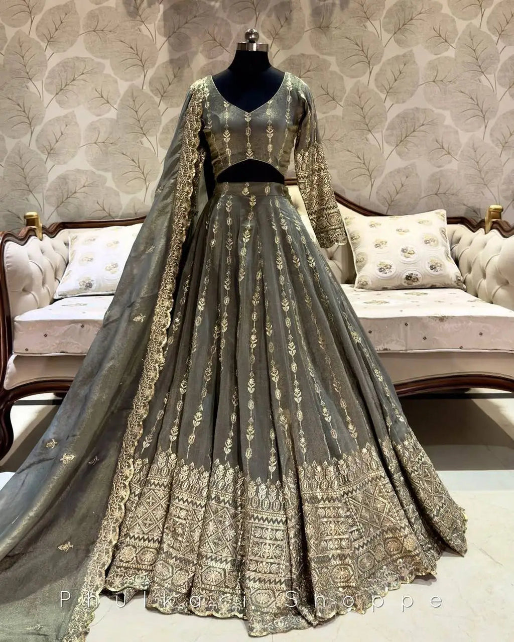 Star Georgette Lehenga Choli Set Lustraward